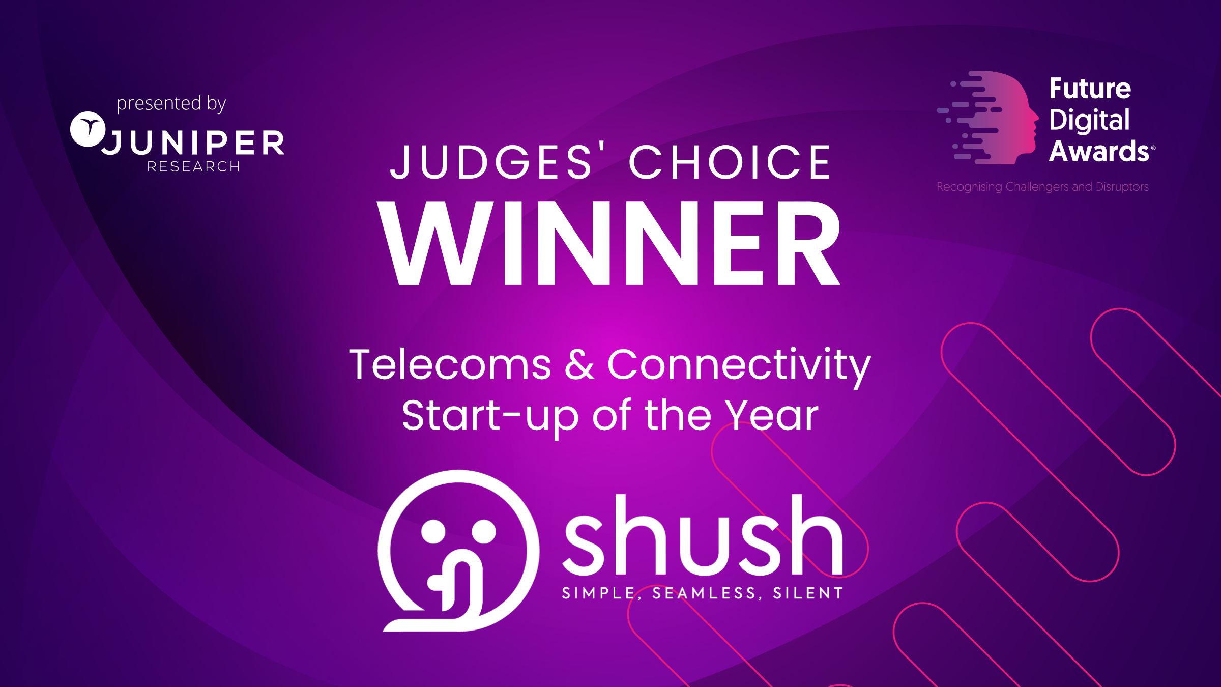 Shush Inc. Wins Prestigious Juniper Research Telecoms & Connectivity ...